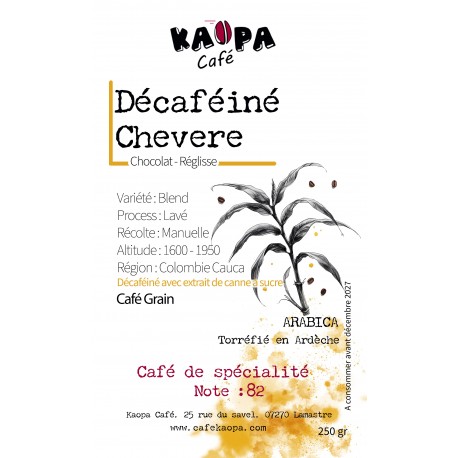 Décaféiné Mexique Sueno