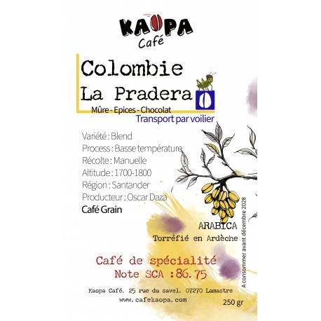 Colombie La Pradera, Goji la sauterelle